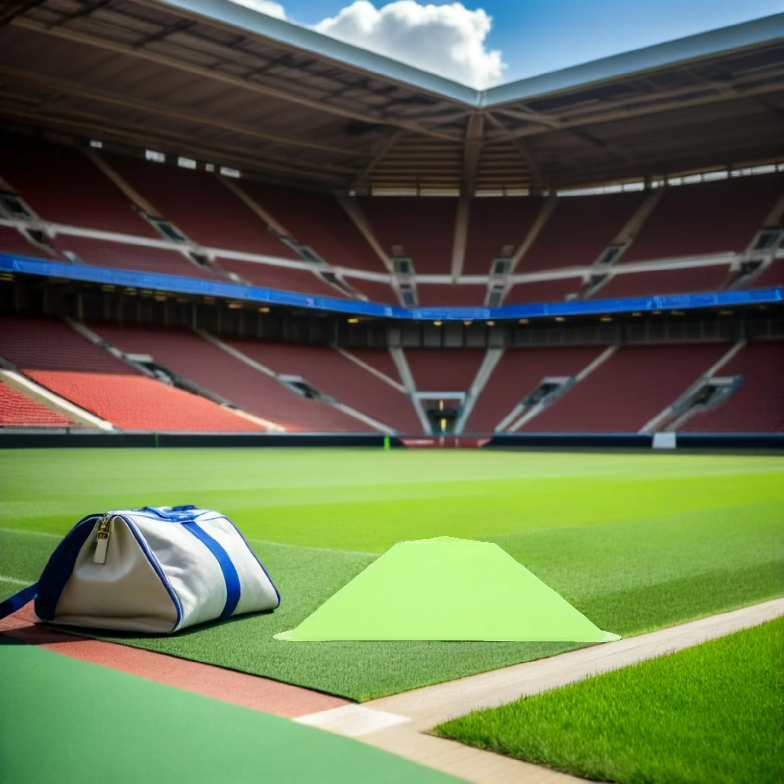 

20Pcs Soccer Training Discs High Visibility Stable Base Versatile Tool Football Basketball Drills Markers Sports Equipment