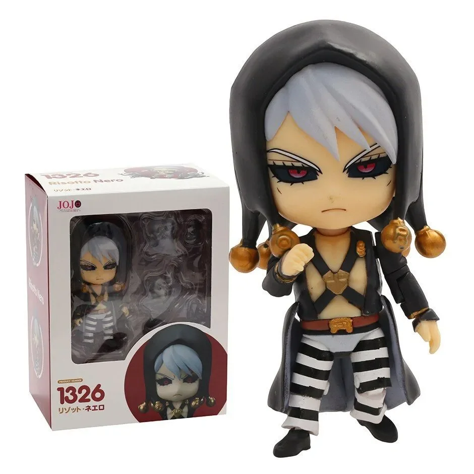 

10 см # 1326 Risotto Nero, аниме-фигурка JoJo's Bizarre Adventure, экшн-фигурка, коллекционная модель, игрушка-кукла