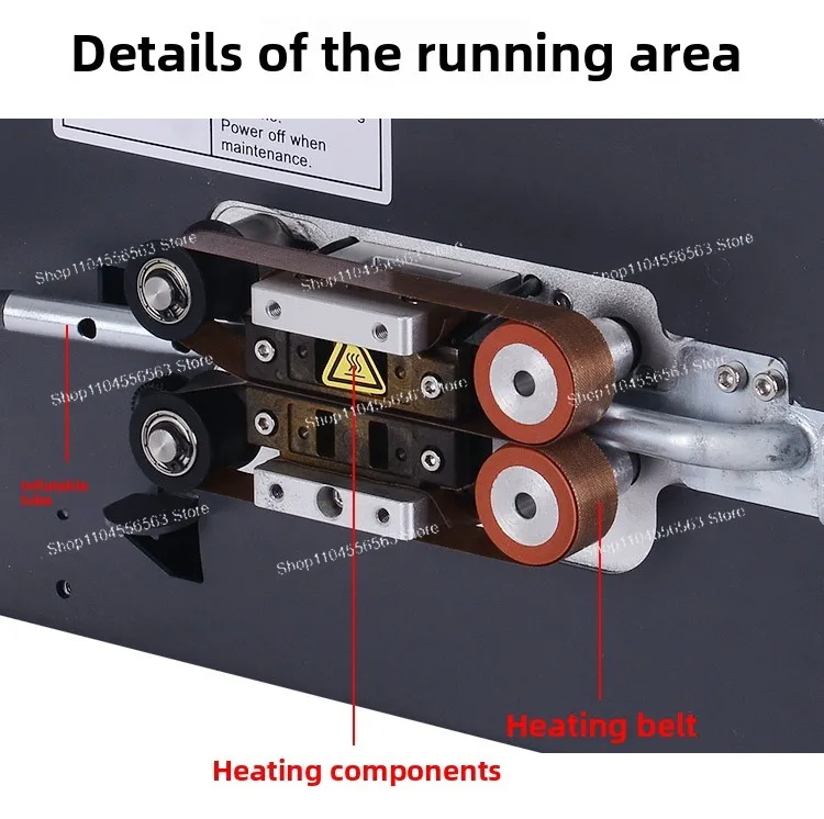 PAK300 ماكينة أوتوماتيكية وسادة هوائية ماكينة تغليف وختم 110 فولت/220 فولت أداة تعبئة قابلة للنفخ أداة كيس فقاعات نافخة #3