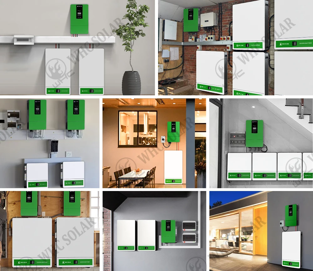 Solar Energy System 15KW Hybrid Solar Panel Hybrid System Complete With Lithium Battery Management System Bms