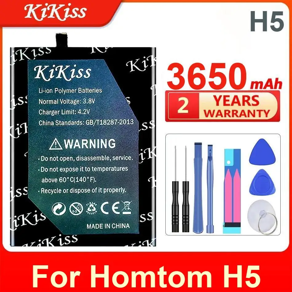 

Аккумулятор Kikiss H5 на 3650 мАч для Homtom