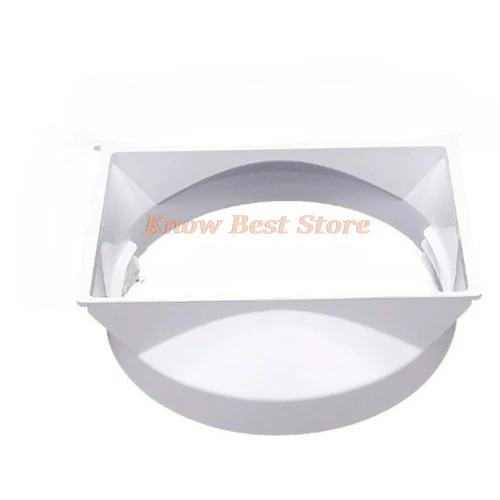 Imagen 2 del producto Kit de conector de aire acondicionado portátil, adaptador de manguera de escape para aire acondicionado móvil, junta deflectora, piezas de ventilación de ventana, 1 Uds.