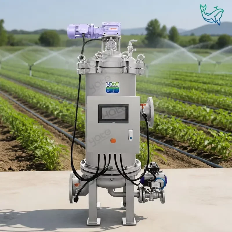Automatic Self-Cleaning Stainless Steel 316 Backwash Filter Housing Micron for Agricultural Drip Irrigation Water Filtration
