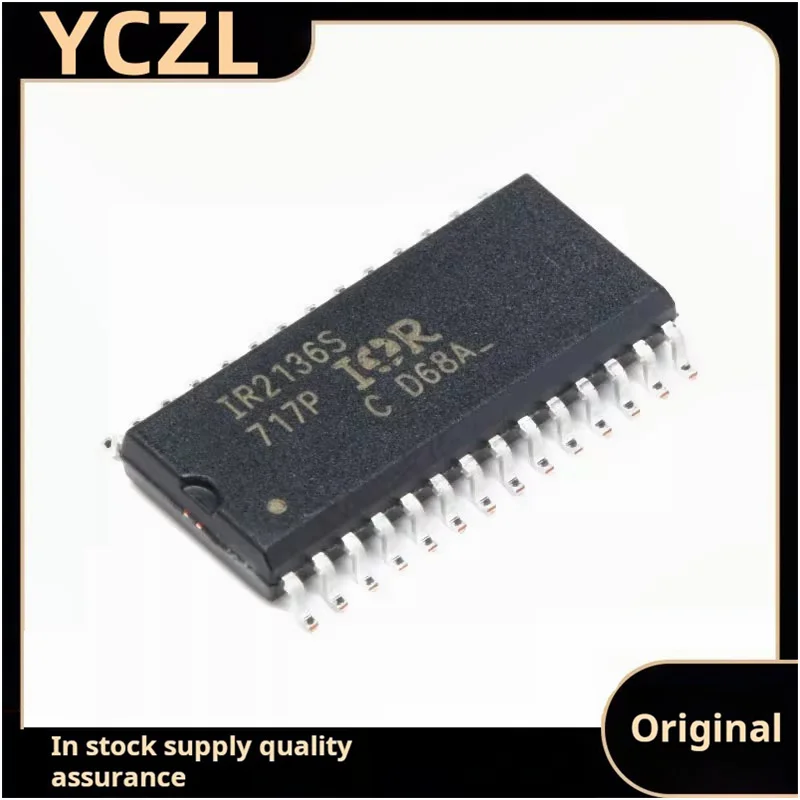 5 peças ir2136strpbf SOIC-28 600v driver de portão trifásico chip ic original remendo genuíno