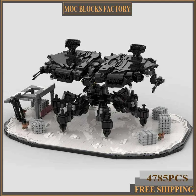 Populaire Game Model Moc Gebouw Bakstenen Death Bringer Mech Technologie Modulaire Blokken Geschenken Kerstspeelgoed Diy Sets Assemblage