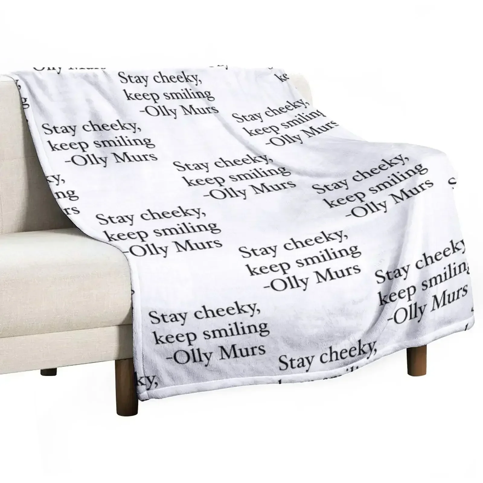 

New Olly Murs Quote Design Throw Blanket christmas decoration Thin Thins Luxury Throw Blankets