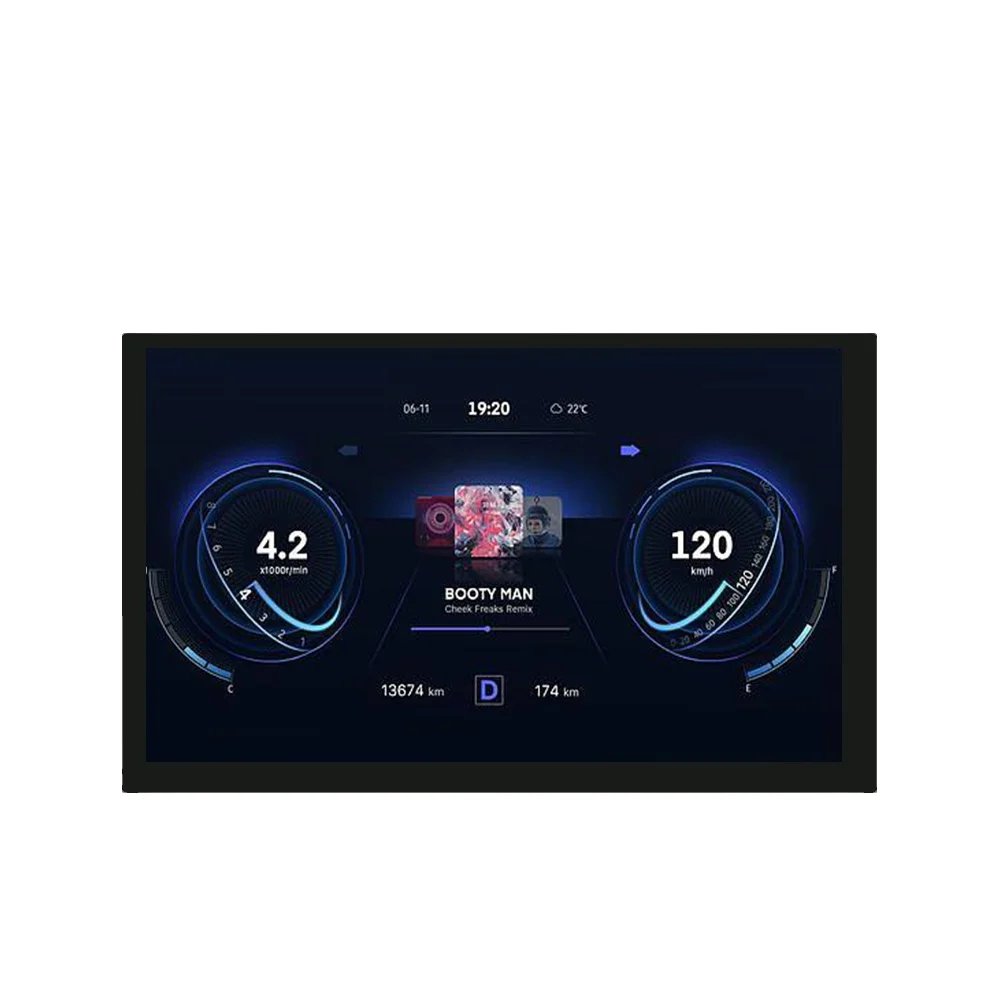 

K&D 14.6 Inch Tft IPS Lcd Panel 1920*1080 Res. 1000cd/m2 Car Lcd Display LVDS Interface Automotive Hud Head Up Display