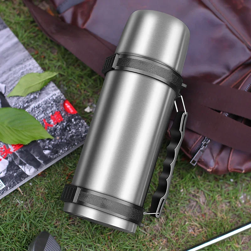 The product can be customized1L stainless steel thermos pot Household vacuum travel pot Wholesale customized outdoor Vacuum fla