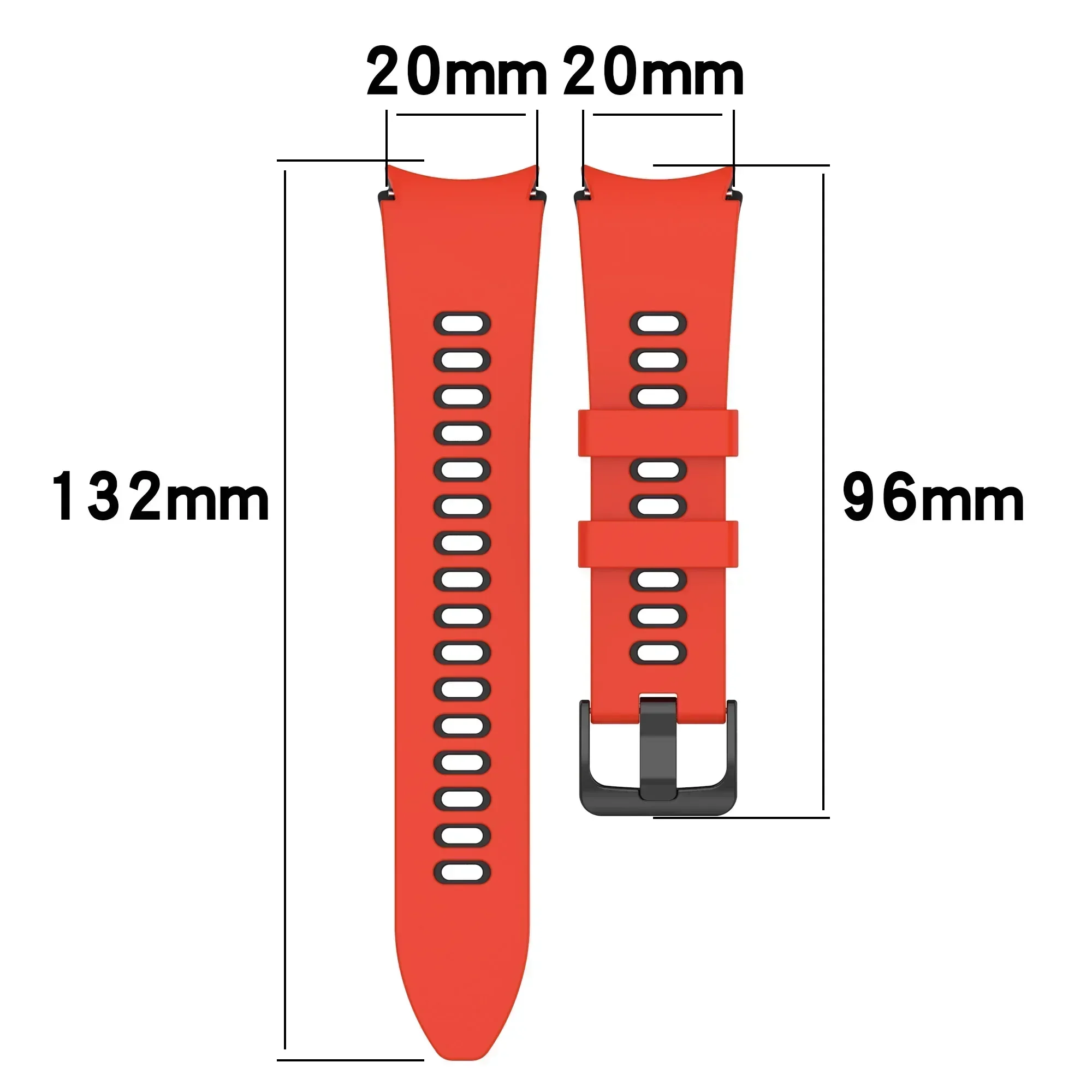 Sports Silicone Band For Samsung Galaxy Watch 4 Classic 46mm 42mm No Gaps Strap Wristband For Galaxy Watch 4 44mm 40mm Bracelet