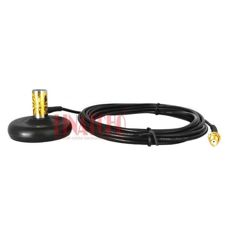K800 Handheld Walkie Talkie Interphone SMA Female Antenna Magnetic Base on Car Top to Strong Signal