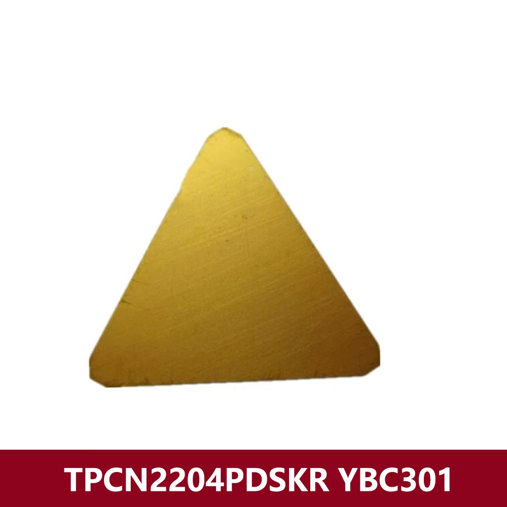 Original TPCN2204PDSKR YBC301 TPCN2204PPEN Carbide Inserts Turning Tool CNC Lathe Cutter Machine TPCN 2204 PDSKR TPCN2204 TPCN22