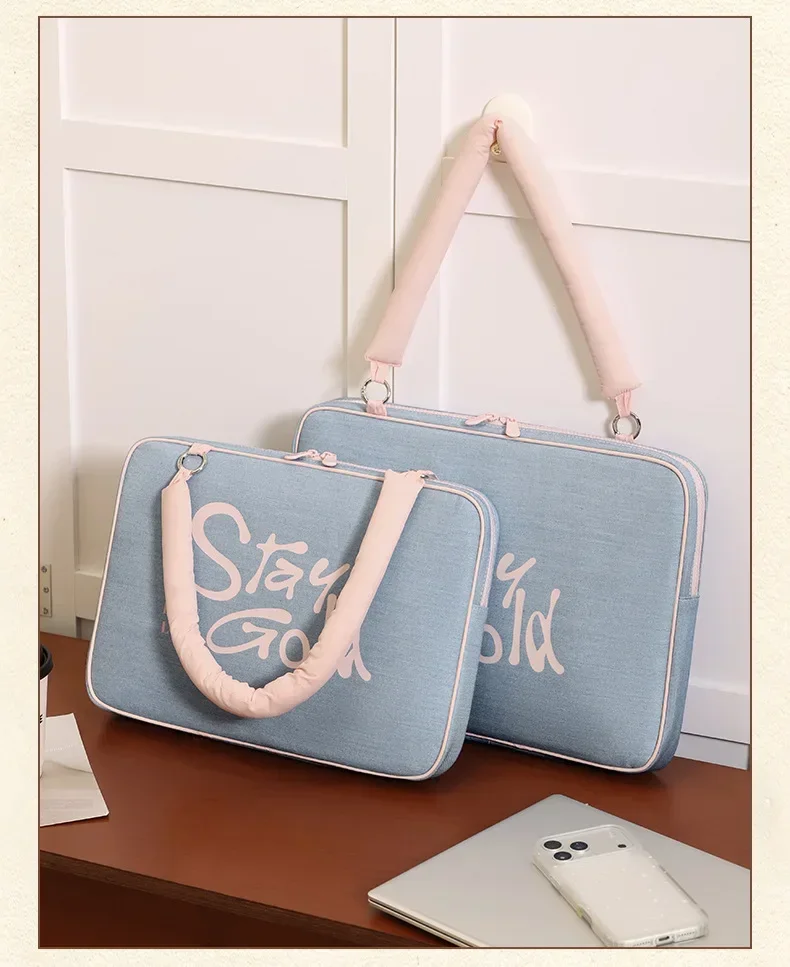 14-15.6 Inch Laptop Protective Tote Bag Commuter Computer Case Compatible with MacBook Air/Pro HP Dell Lenovo Xiaomi Huawei Acer
