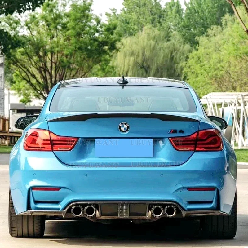 For F32 M4-Style ABS Plastic Rear Wing Lip Spoiler For BMW 4-Series F32 2 Door Coupe 2014-2020 420i 428i 430i