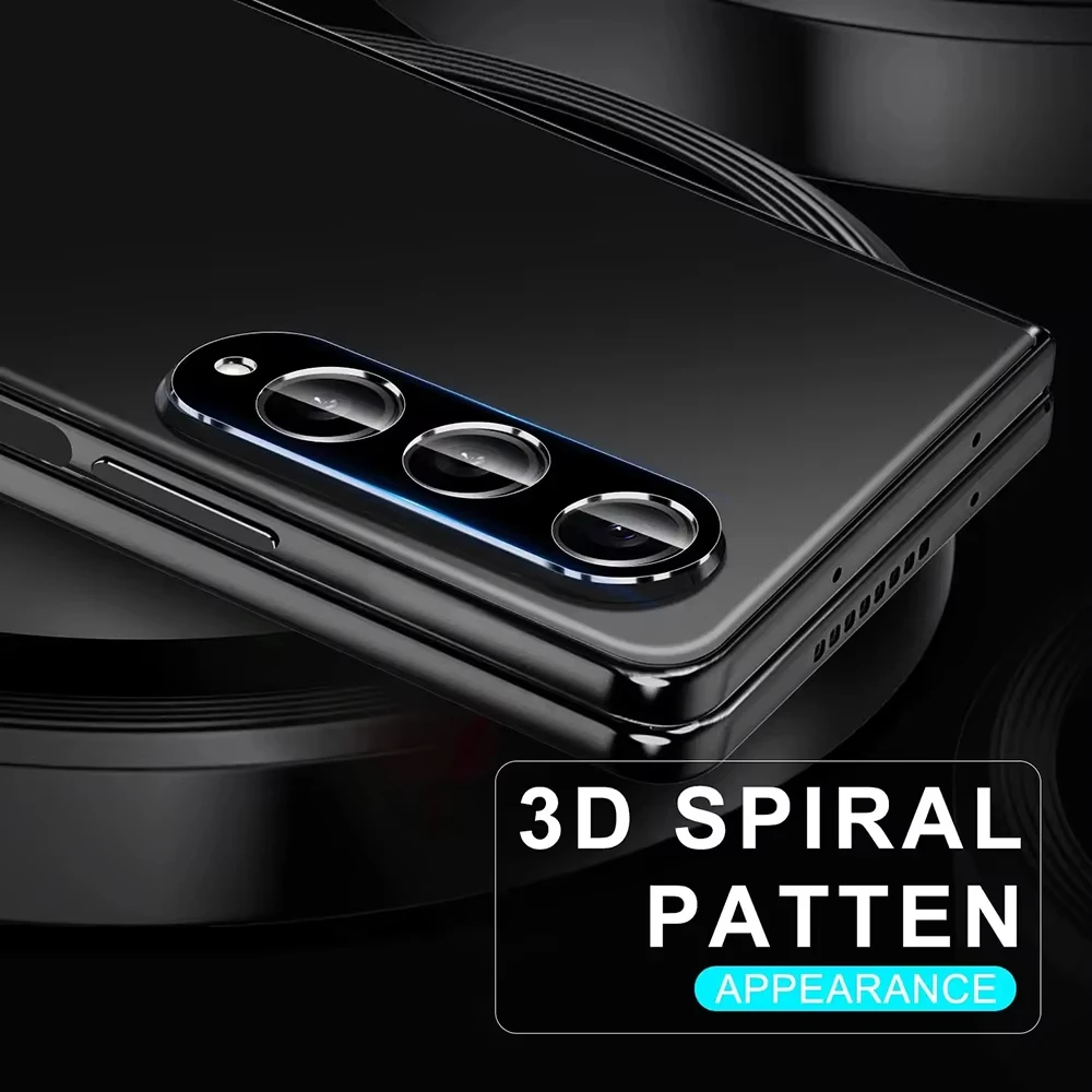 1-10PCS 9D Curved Camera Lens Protector Anti-Shatter for Samsung Galaxy Z Fold4 Fold3 5G Back Cover Film Tempered Glass