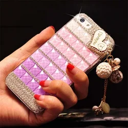 Bling Rhinestone Crystal Phone Case Cover, Soft Back Pendant, Diamond Bling, for iPhone16 15, 14, 11, 12, 13 Pro MAX, 7, 8 Plus