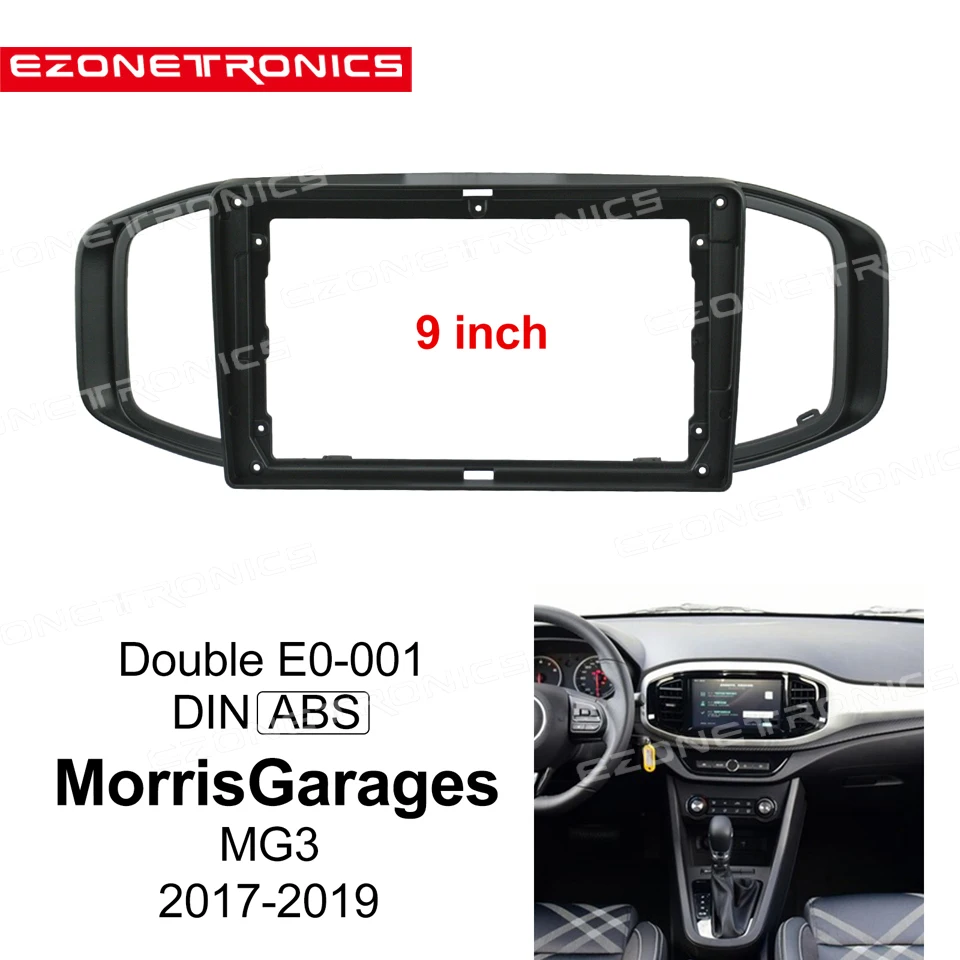 Car Fascia For Morris Garages MG3 2017-2019 In-dash Car Radio DVD Frame Installation Refitting Facia Adaptor Panel Trim Kit