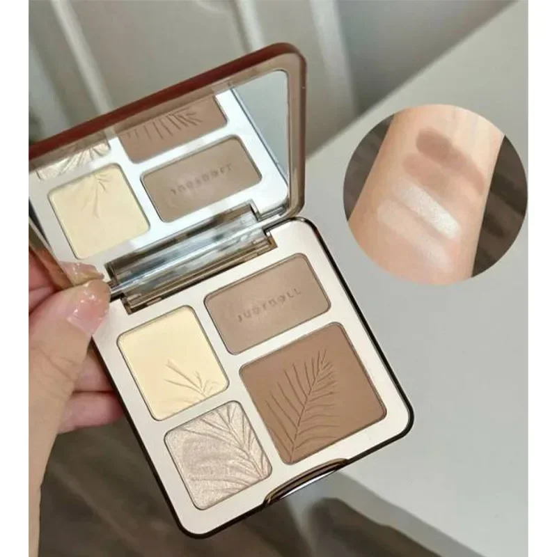 

Judydoll high-gloss grooming integrated plate, makeup matte brightening three-dimensional shadow powder integrated plate