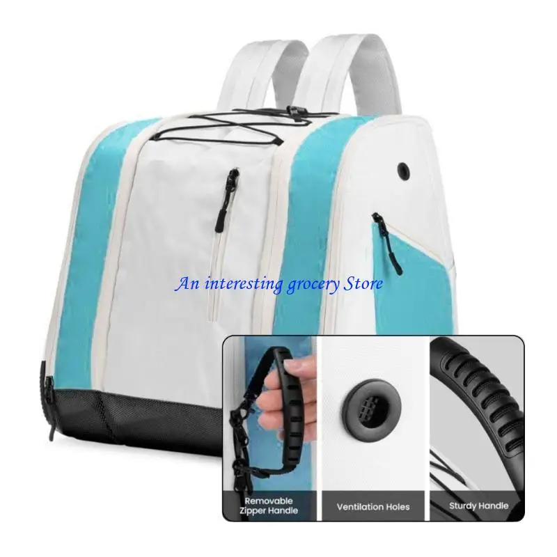 

652D Outdoor Sports Boot Storage Bag Moisture Wicking Back and Ergonomic Straps