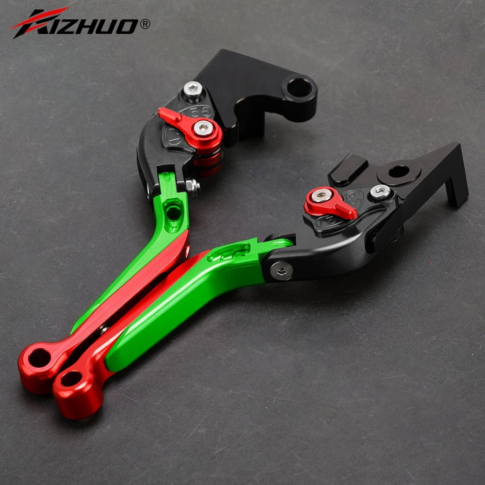 

NINJA1000SX ZX-6R Motorcycle Accessories Folding Brake Clutch Levers Extendable Handles Lever For KAWASAKI ZX6R ZX636 2019 2020