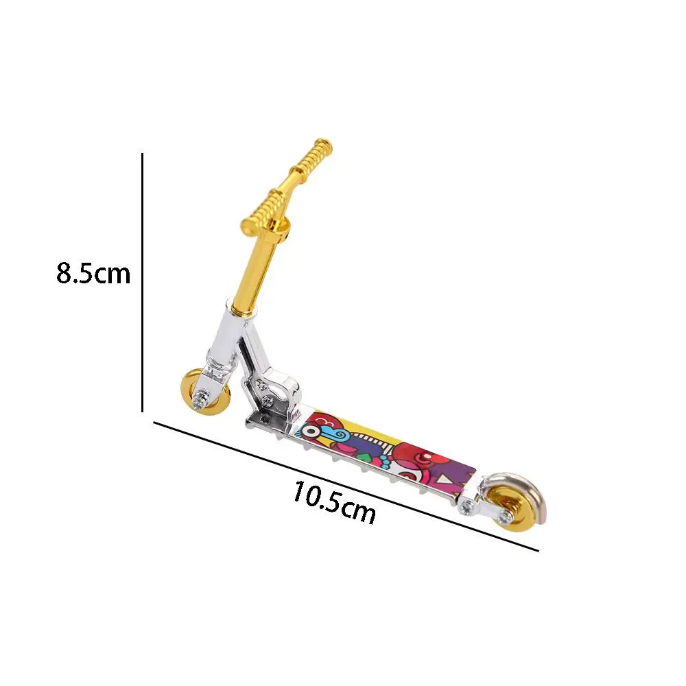 High Quality Simulation Toy Skateboard Children's Finger Bike Mini Scooter Two Wheel Scooter Mini Finger Scooter Finger Scooter