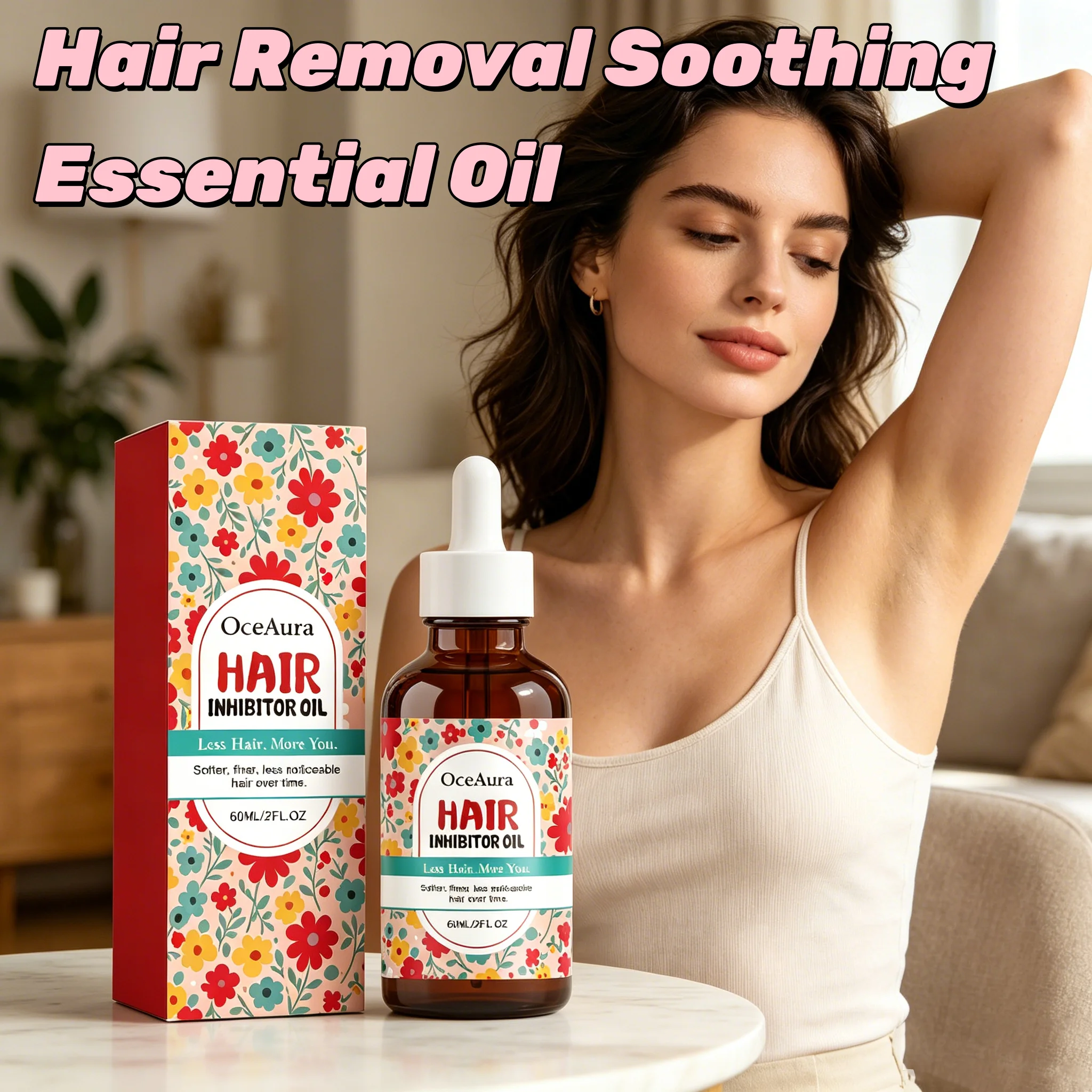 Natural Sooth Essential Oil After Hair Removal Depilation Care Relieve Redness Itching Hydrate Moisturize Repair Sensitive Skin