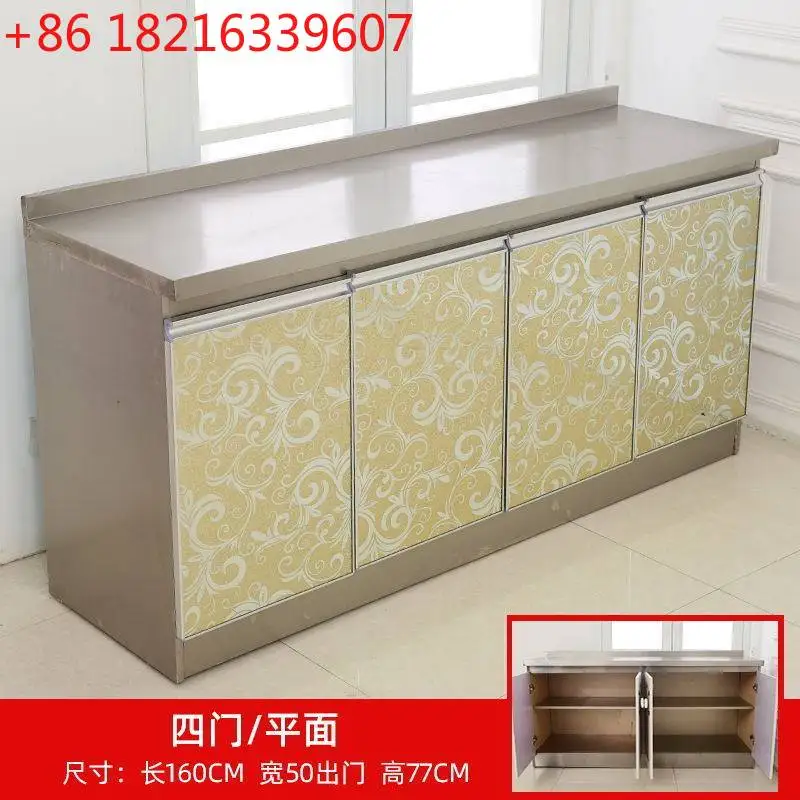 

Столешница из нержавеющей стали, простой шкаф, шкаф для плиты в сборе e****мический шкаф для раковины для мытья посуды