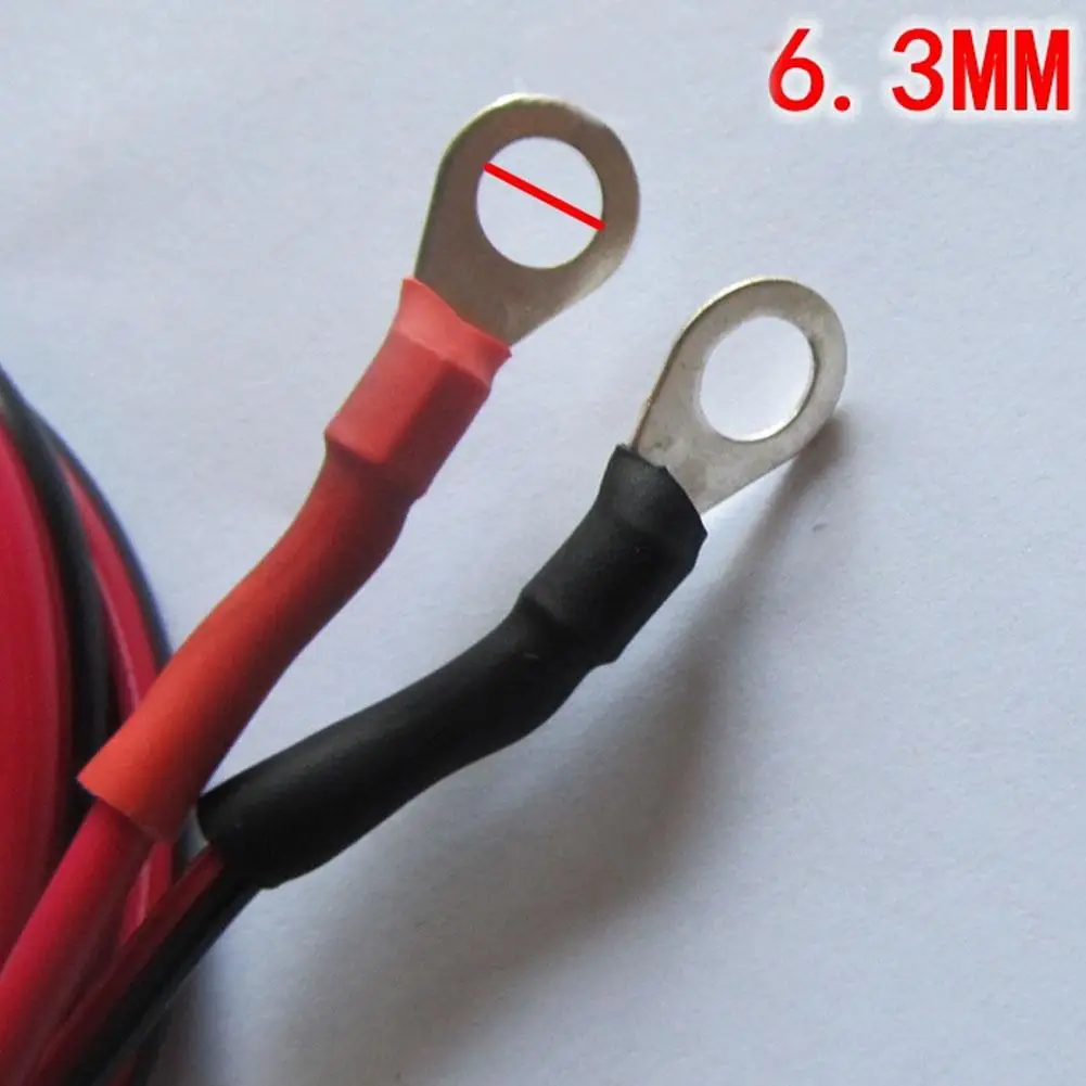 Alligator clip car cigarette lighter car loaded inverter connection battery socket cord car adapter line battery 12V50A pow A1T7
