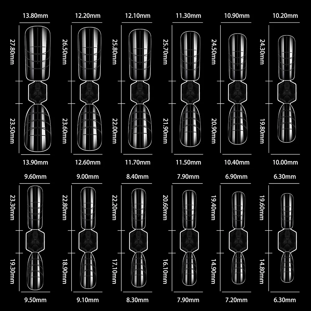 120 Stuks Dual Ended Nagel Formulieren Mallen 2 In 1 Herbruikbare Top Formulieren Voor Uitbreiding Gel Druk Op Nagels DIY manicure Tool Nagel Accessoires