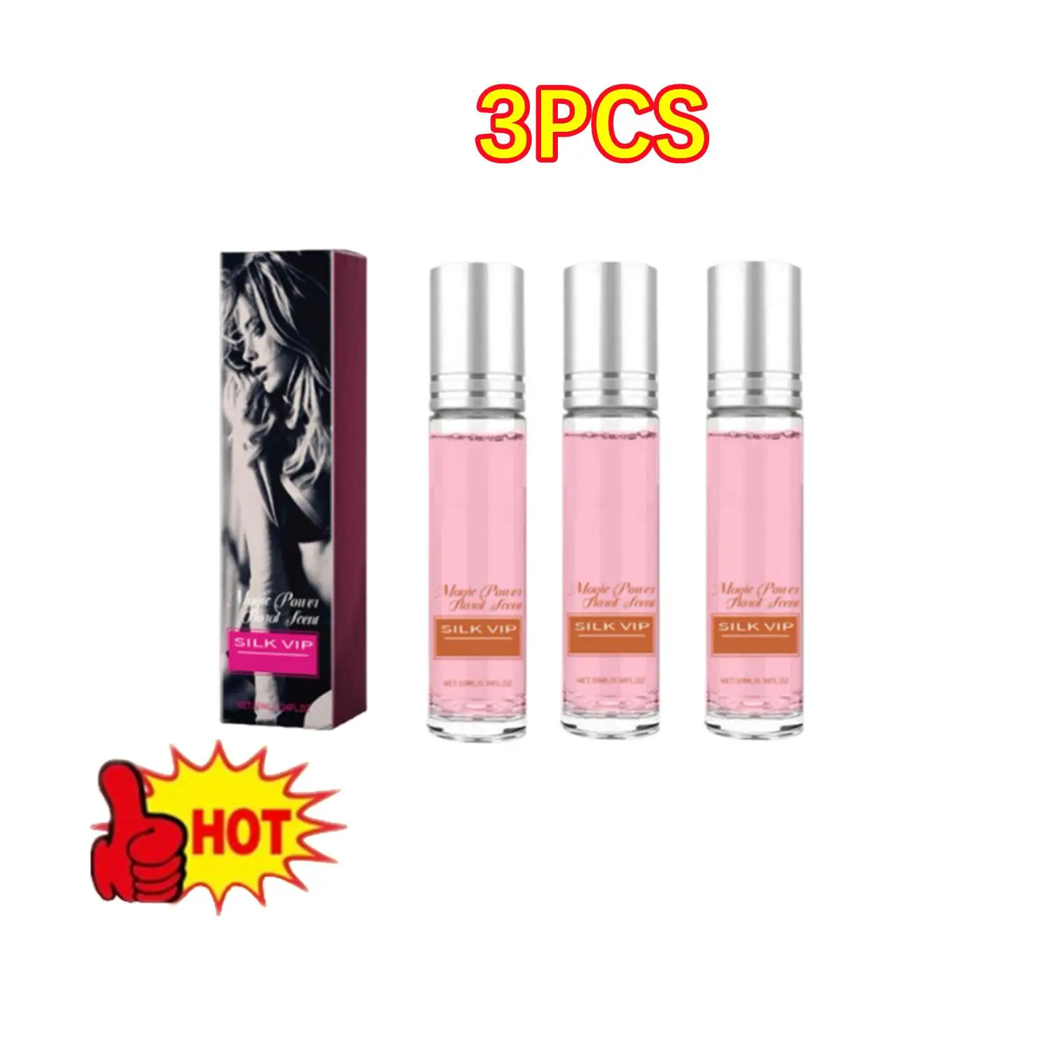 3Pcs 10ml Flirting Perfume Pheromone Sexually Stimulating Fragrance Oil Fresh Light And Long-lasting Fragrance Sexy Product