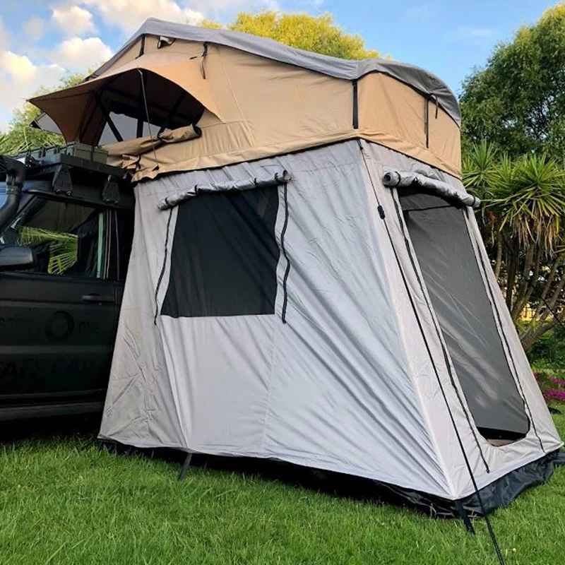 Enjoy Road Trip Car Tent Soft Cover Camping Car Roof Tent