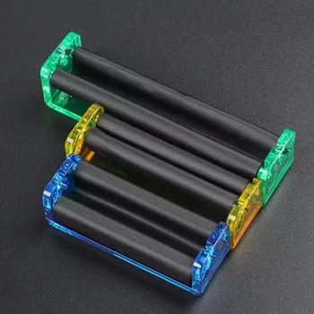 2.8インチ、3.1インチ、4.3インチロール紙用シガレットローラー、ハンドホールドプラスチックローリングマシン、ローリングペーパーマシン