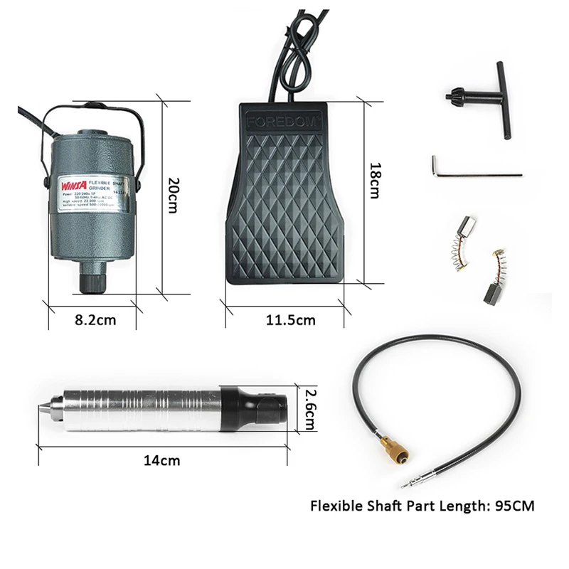 Hanging Flexible Shaft Engraver Hanging Mill Professional Jade Carving Machine Root Carved Hanging Rotary Tool Motor