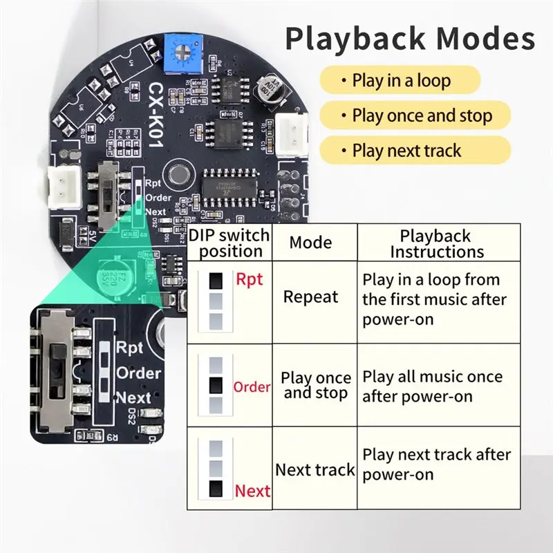 【RECOMENDAR】Voice Speaker Prompter Voice-Activated Car Locking Security Access Control System Customizable
