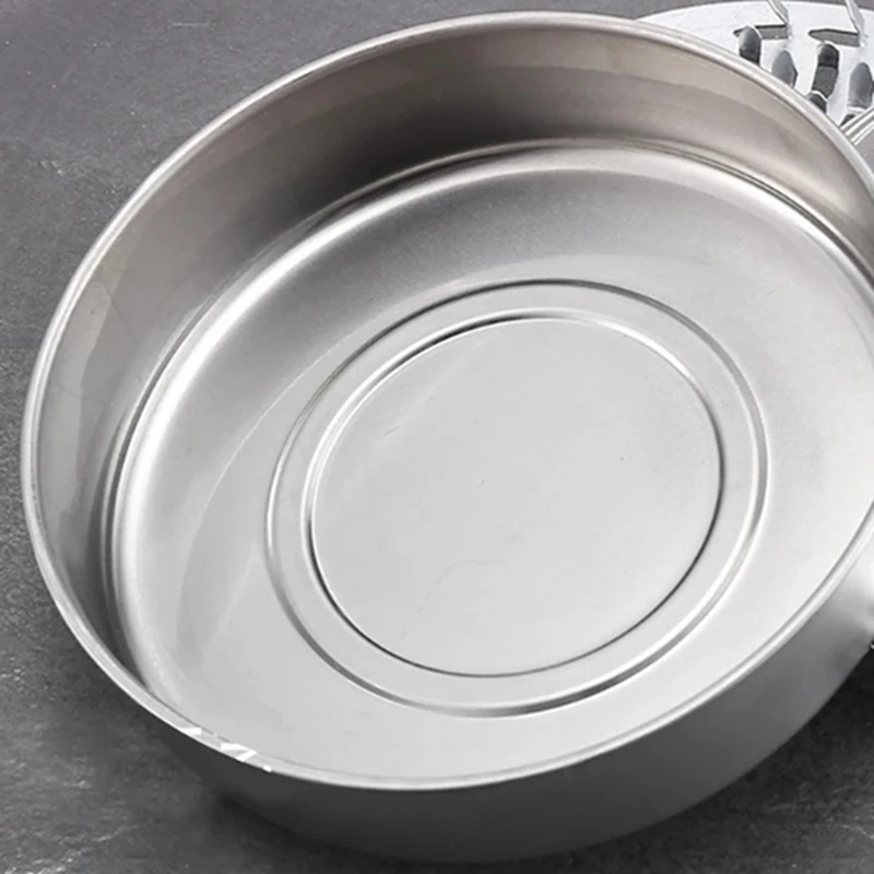Тарелка для благовоний из нержавеющей стали, держатель для благовоний, поднос для курильницы