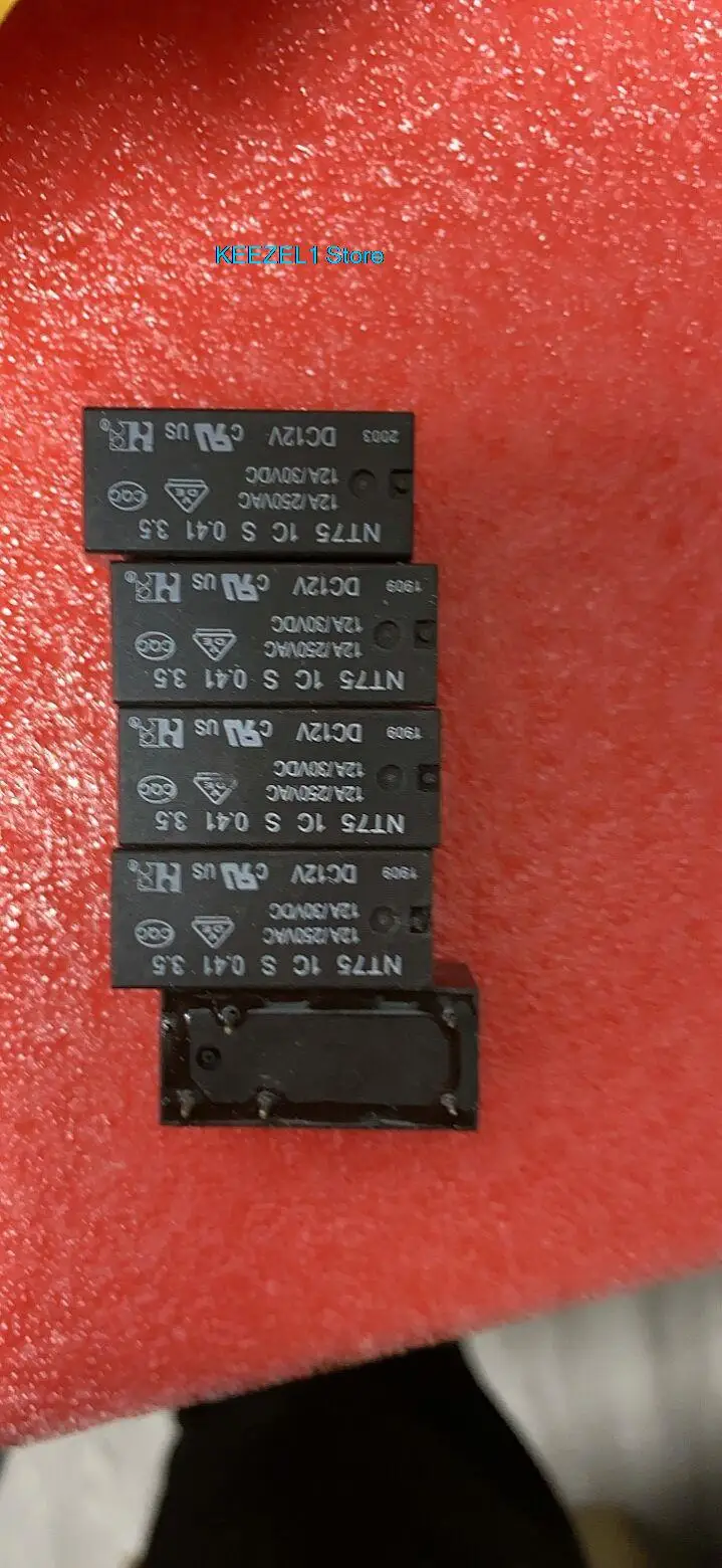 Original relay NT75 1C S 0.41 3.5 DC12V     5PCS -1lot