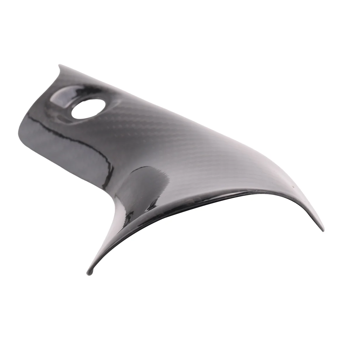 SCLS Motorcycle Exhaust System Middle Carbon Fiber Connection Pipe Heat Shield Cover Guard for X-Adv750 Adv 750