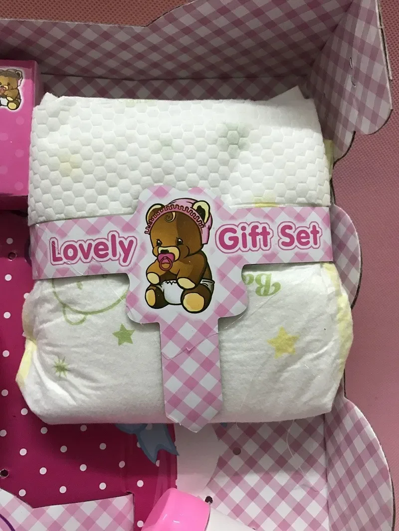 [Funny] Simulation 32cm Blink eye , drink water , to the toilet and can speak model Soft Reborn Baby Dolls girl gift