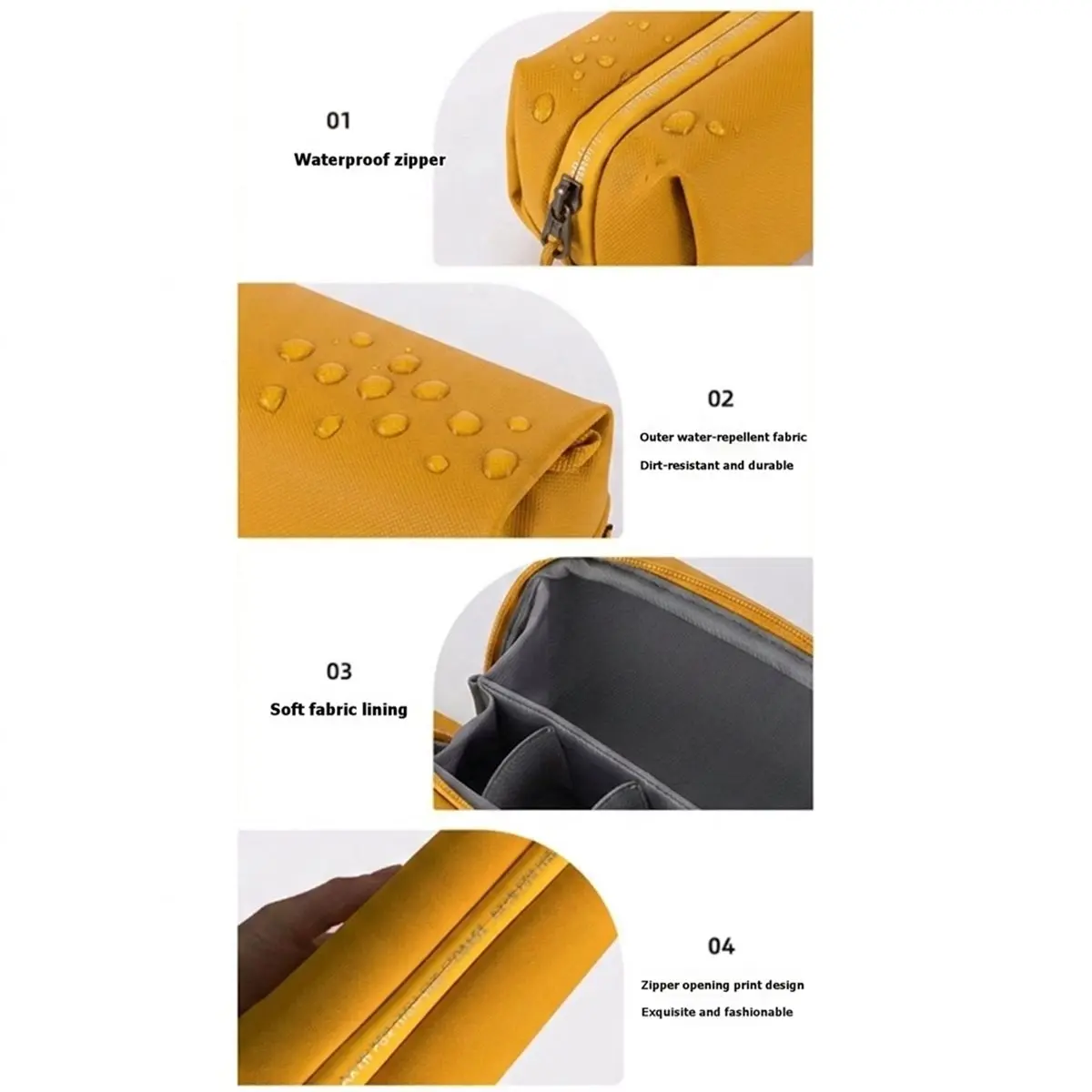 uyuy Crossbody Storage Bag for DJI OSMO Pocket 4 3 Camera Carrying Case Organizer Protective Shoulder Bag B