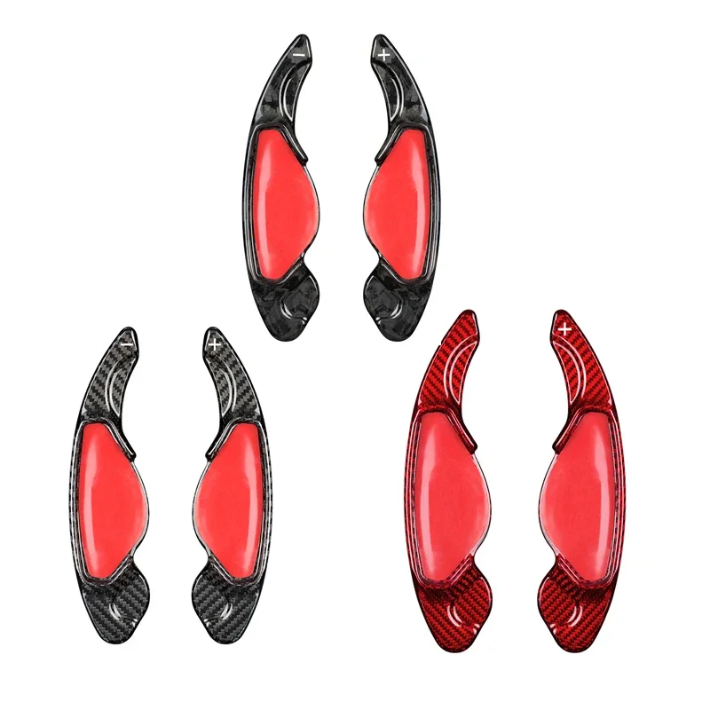 

Forged carbon fiber material Automotive Interior Steering wheel Shift paddles plate For Land Rover Jaguar BPA