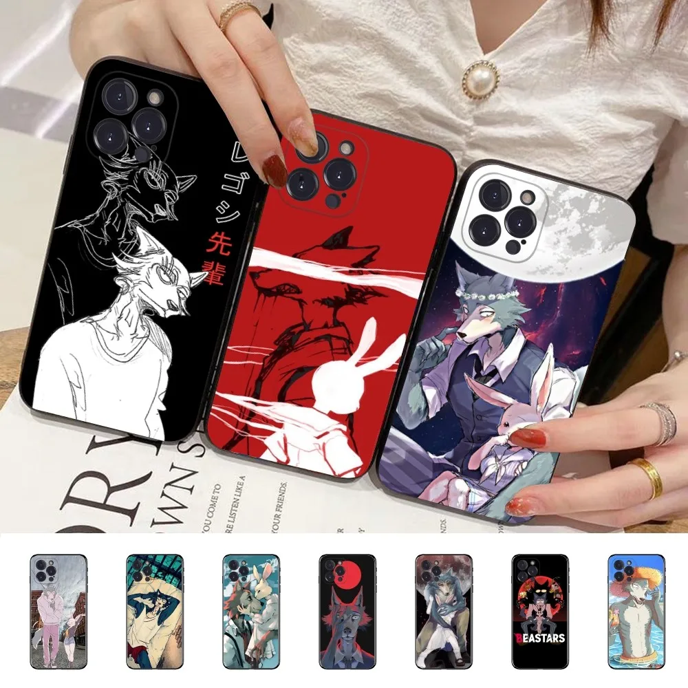 BEASTARS Phone Case for iPhone 15 8 7 6 6S Plus X SE 2020 XR XS 14 11 12 13 Mini Pro Max Mobile Case