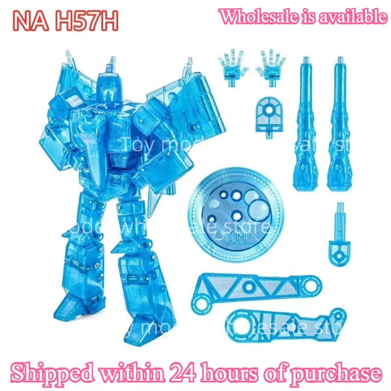 【Beperkt】Newage Transformation NA H57H Swoop transparant blauw G1 actiefiguur met doos