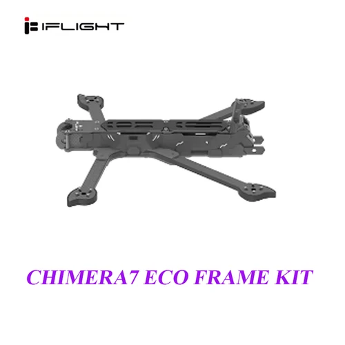 Kit de marco IFlight Chimera7 ECO con brazo de 6mm para piezas FPV BLITZ ATF435 Stack (E55S 4-EN-1 ESC) controlador de vuelo XING-E 2809