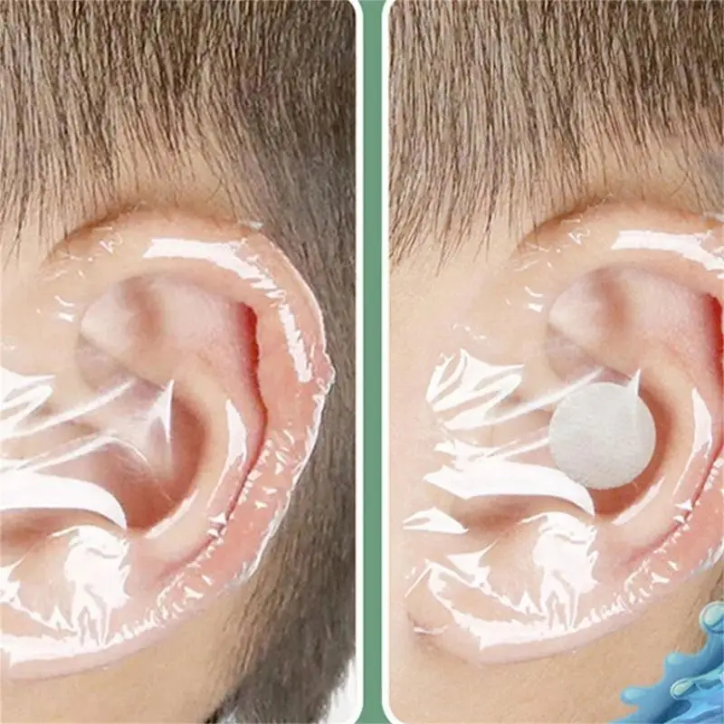 581F Упаковка из 20/40/100 шт. Детские наклейки для ушей Детские защитные наклейки для ушей Водонепроницаемые