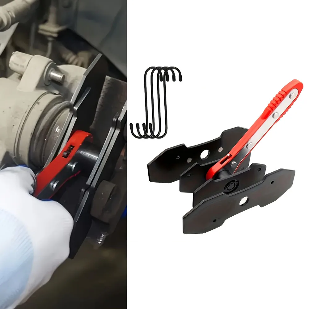 

Brake Caliper Press Tool, Car Ratcheting Brake Caliper Piston Spreader Press Tool