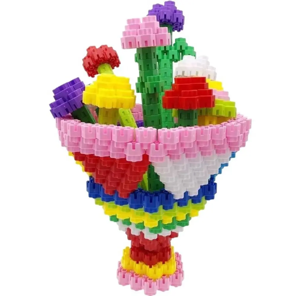 Colorful Hexagon Building Blocks Interlocking Structure Smooth Rounded Edges Interlocking Building Blocks Reusable