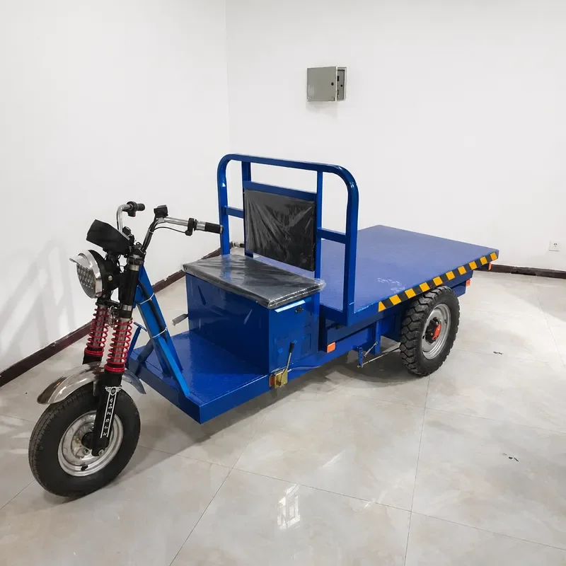 Electric Tricycle Lifting Platform High Load Agricultural Breeding Flatbed Truck Construction Site Engineering Vehicle