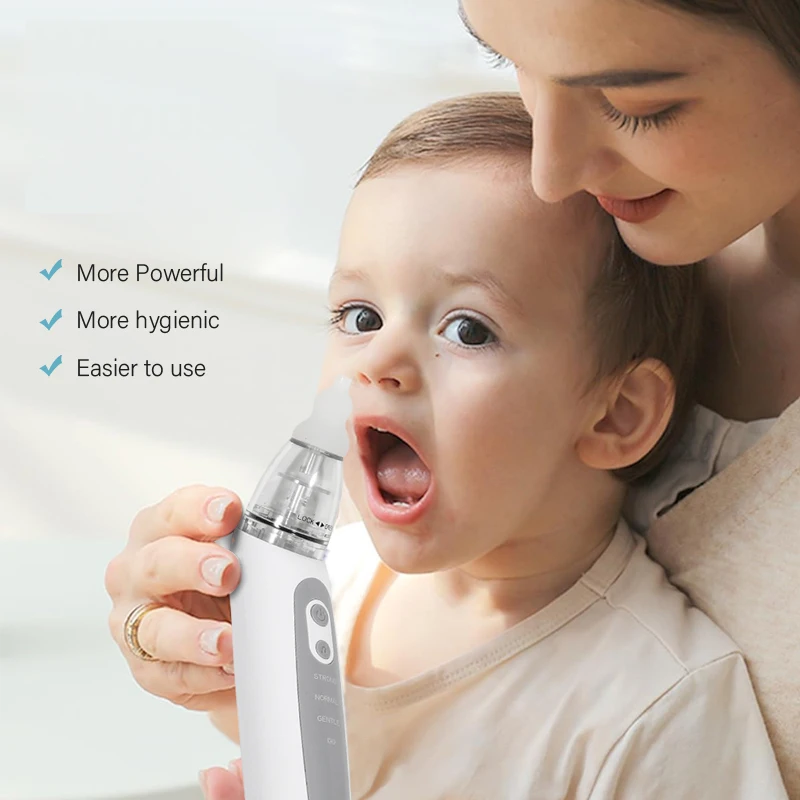

100% Authentic Quality Pattern Baby Electric Nasal Aspirator Charging Version Nasal Aspirator Suck Out Prevent Nasal Congestion