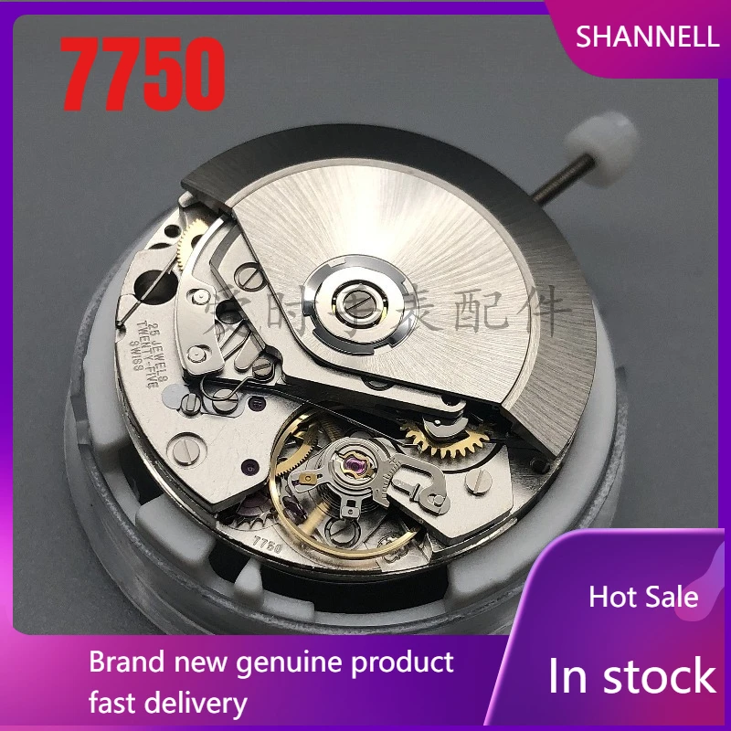 

Switzerland Genuine ETA 7750 Movement Multifunction Chronograph with Day and Date Display Watch Accessories