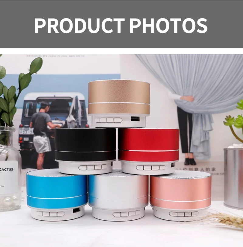 Wireless Speaker, Plug-in Card, Loud Volume, Subwoofer, Mini Car Small Speaker, Outdoor Portable Small Speaker boombox image 6