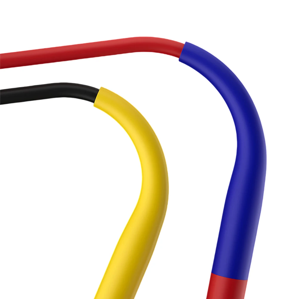 Pure Copper Test Probes with 4mm Right Angle PVC Insulation Compatible with Digital Multimeters 2000V Safety Rating